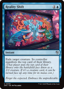 Mtg Singles Instock: Reality Shift [Aetherdrift Commander]