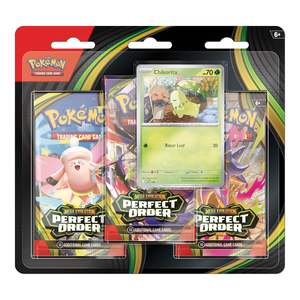Pokemon: Mega Evolution: Perfect Order - 3-Booster Blister +++IN-STORE ONLY - LIMIT ONE+++