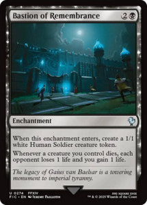 Mtg Singles Instock: Bastion of Remembrance [FINAL FANTASY Commander]