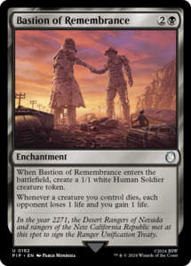 Mtg Singles Instock: Bastion of Remembrance [Fallout]