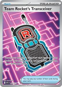 Pokemon Singles Instock: Team Rocket's Transceiver (263/217) [Mega Evolution: Ascended Heroes]