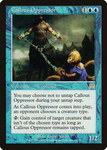 Mtg Singles Instock: Callous Oppressor [Onslaught]
