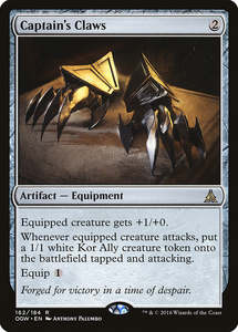 Mtg Singles Instock: Captain's Claws [Oath of the Gatewatch]
