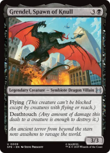 Mtg Singles Instock: Grendel, Spawn of Knull [Marvel's Spider-Man: Eternal-Legal]