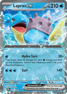 Lapras ex (022/088) [Mega Evolution: Perfect Order]