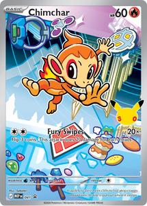 Pokemon Singles Instock: Chimchar (041) [Mega Evolution Promo]