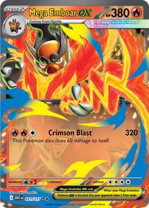 Pokemon Singles Instock: Mega Emboar ex (031/217) [Mega Evolution: Ascended Heroes]