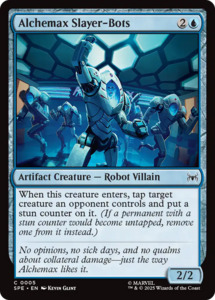 Mtg Singles Instock: Alchemax Slayer-Bots [Marvel's Spider-Man: Eternal-Legal]