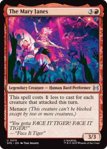 Mtg Singles Instock: The Mary Janes [Marvel's Spider-Man: Eternal-Legal]