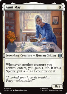 Mtg Singles Instock: Aunt May [Marvel's Spider-Man]