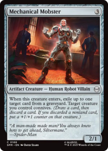 Mtg Singles Instock: Mechanical Mobster [Marvel's Spider-Man]