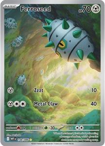 Pokemon Singles Instock: Ferroseed (148/086) [Scarlet & Violet: White Flare]
