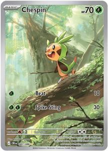 Pokemon Singles Instock: Chespin (087/086) [Mega Evolution: Chaos Rising]