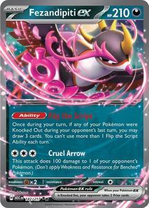 Pokemon Singles Instock: Fezandipiti ex (142/217) [Mega Evolution: Ascended Heroes]