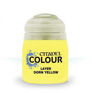 Citadel Colour: Layer: Dorn Yellow