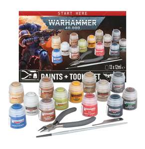 Citadel Colour: Warhammer 40,000: Paints + Tools Set