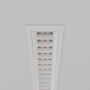 Tyke 3 Louvre Recessed Linear Light Novii - Commercial Lighting Specialists