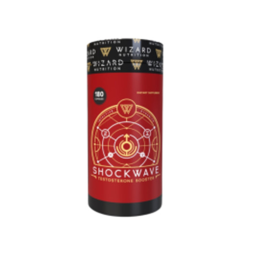 Wizard Nutrition Shockwave Test Booster 180 Capsules