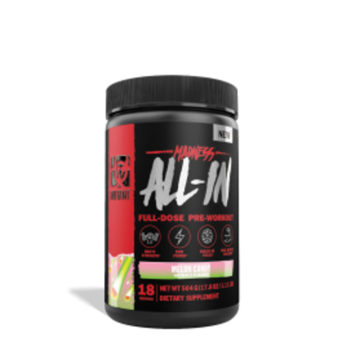 Products: Mutant Madness All-In Pre-Workout 504 g Strength & Power