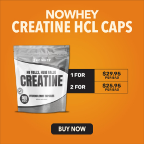 Products: NoWhey Creatine HCL 400 Caps