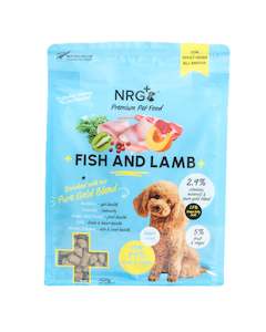 Dogs: Fish & Lamb Dog Food Pure Gold Blend