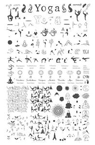 Large Stamping Plates: Zen Yoga CjS184 *CLEARANCE*