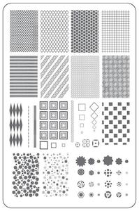 Large Stamping Plates: Chantels Full Coverage CjSLC37 *CLEARANCE*