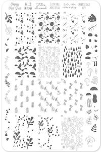 Large Stamping Plates: Happy Fall Y'all CjS133 *CLEARANCE*