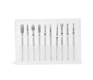 Set of 10 NSI Diamond E-File Bits