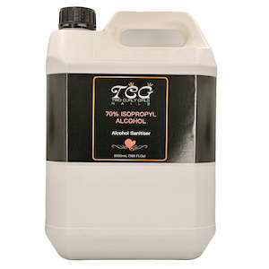 Salon Ppe: 5 Litre 70% Isopropyl Alcohol