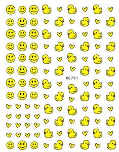 Nail Stickers: WG791 Nail Stickers