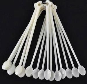 Product Displays: 100pc Natural Polish Lollypop Fan Wheel Display