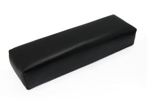 Hand Cushions: Black Faux Leather Hand Cushion