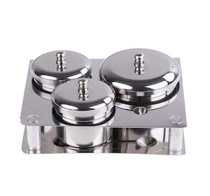 3 Pc Dappen Dish Set
