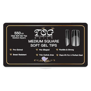 Soft Gel System: 550 Medium Square Soft Gel