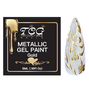 Latest: 5ml Metallic Gel Paint Gold