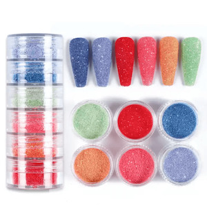 Glitters Effect Powders: Set 4 Sugar Glitter Set