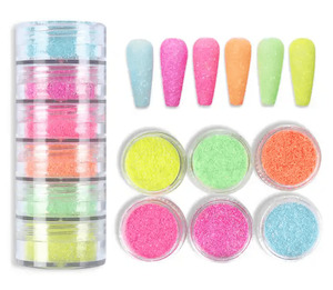 Glitters Effect Powders: Set 3 Sugar Glitter Set