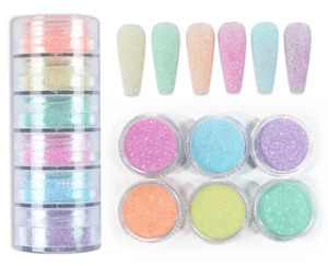 Glitters Effect Powders: Set 2 Sugar Glitter Set