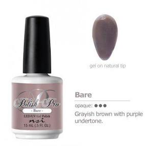 Nsi Polishes Prep And Primers: Bare Gel Polish REDUCED TO CLEAR