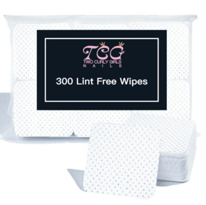 300pc Melt Blown Lint Free Nail Wipes