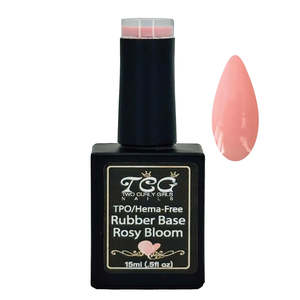 Gels: TCG Hema-free Rubber Base Rosy Bloom