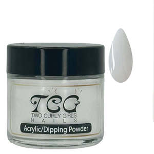 TCG Acrylic Powder / Dipping Powder White 40g – Professional Nail Powder NZ