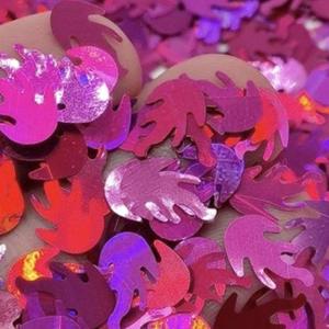 Holographic Rose Flame Glitter 3g