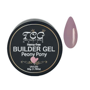 Hard Gel: Peony Pony HEMA-Free Builder Gel 50g | nails.co.nz