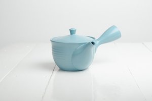 Teaware: Kyusu Sky Blue 270ml - Tokoname
