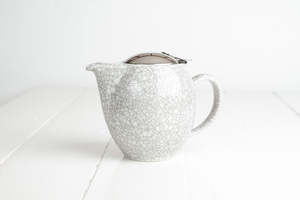 Teaware: Crackle White Teapot 350ml  - Zero Japan