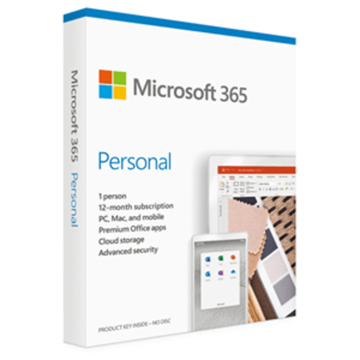 Products: Microsoft 365 Personal - 1 User - 1 Year