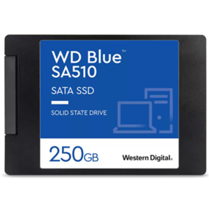 Products: WD Blue 250GB SATA3 3D 2.5" SSD 5yr wty