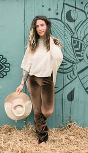 Poncho  cashmere - Duna